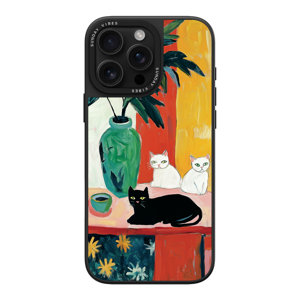Feline Artistry iPhone Case