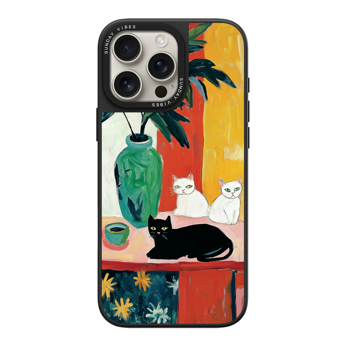 Feline Artistry iPhone Case