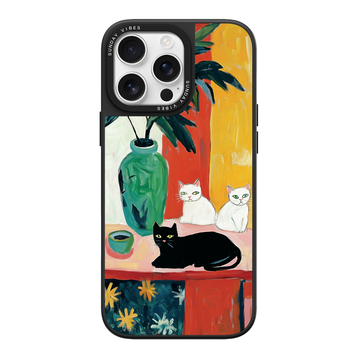 Feline Artistry iPhone Case