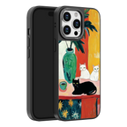 Feline Artistry iPhone Case