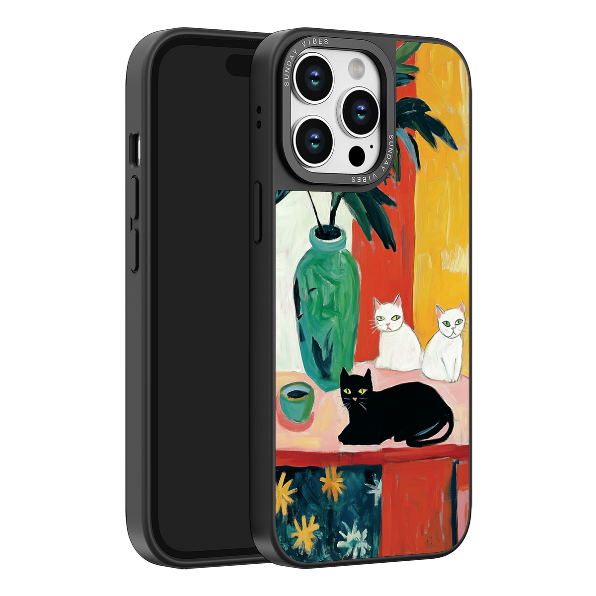 Feline Artistry iPhone Case