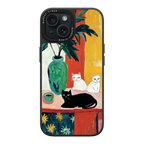 Feline Artistry iPhone Case