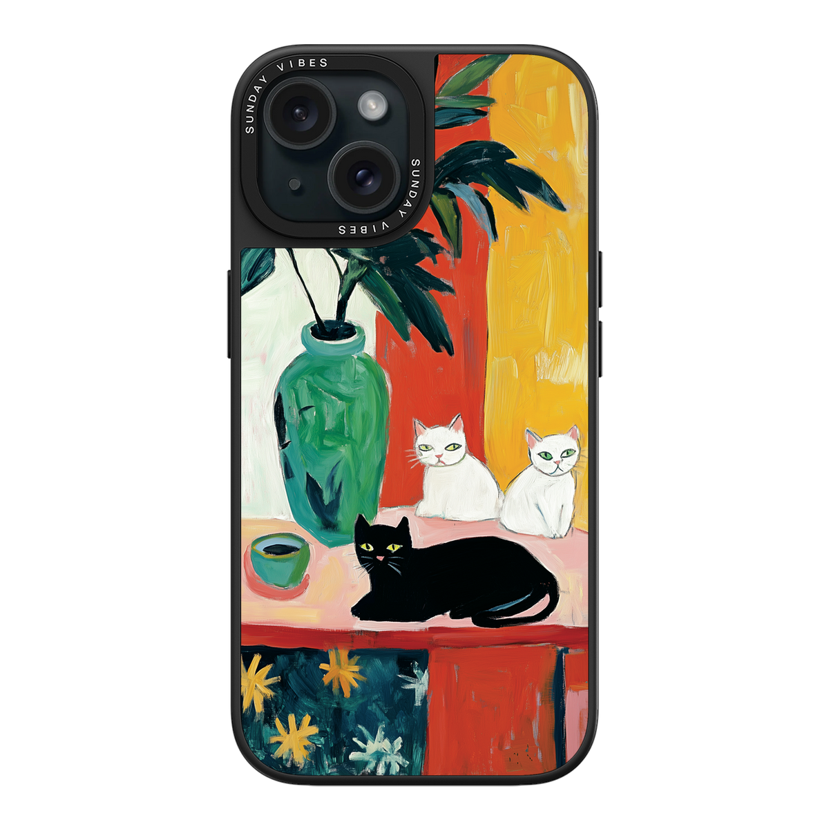 Feline Artistry iPhone Case