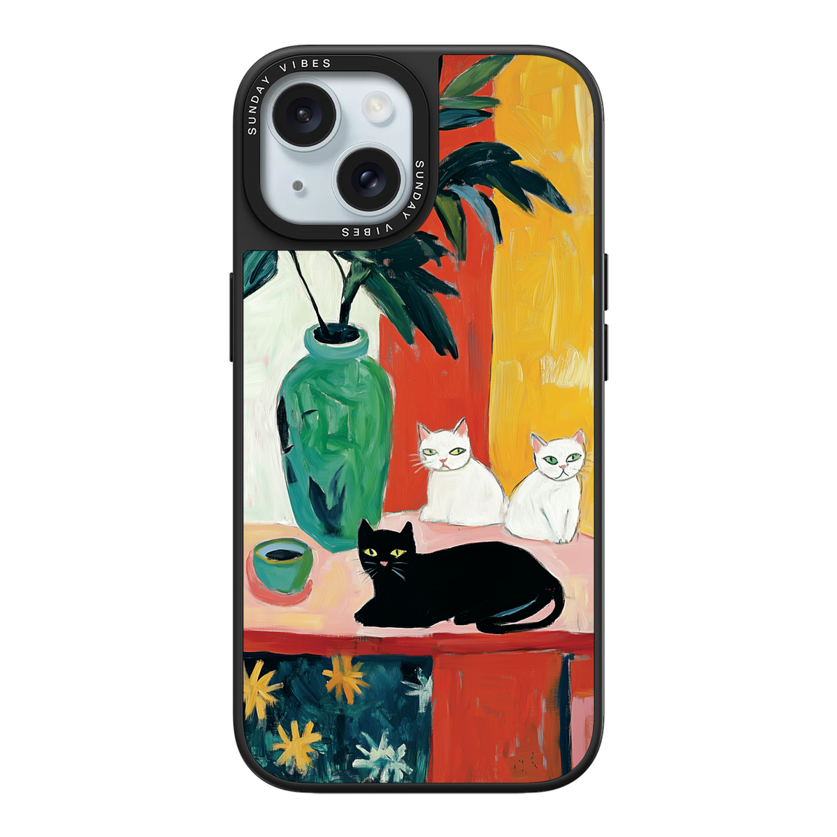 Feline Artistry iPhone Case