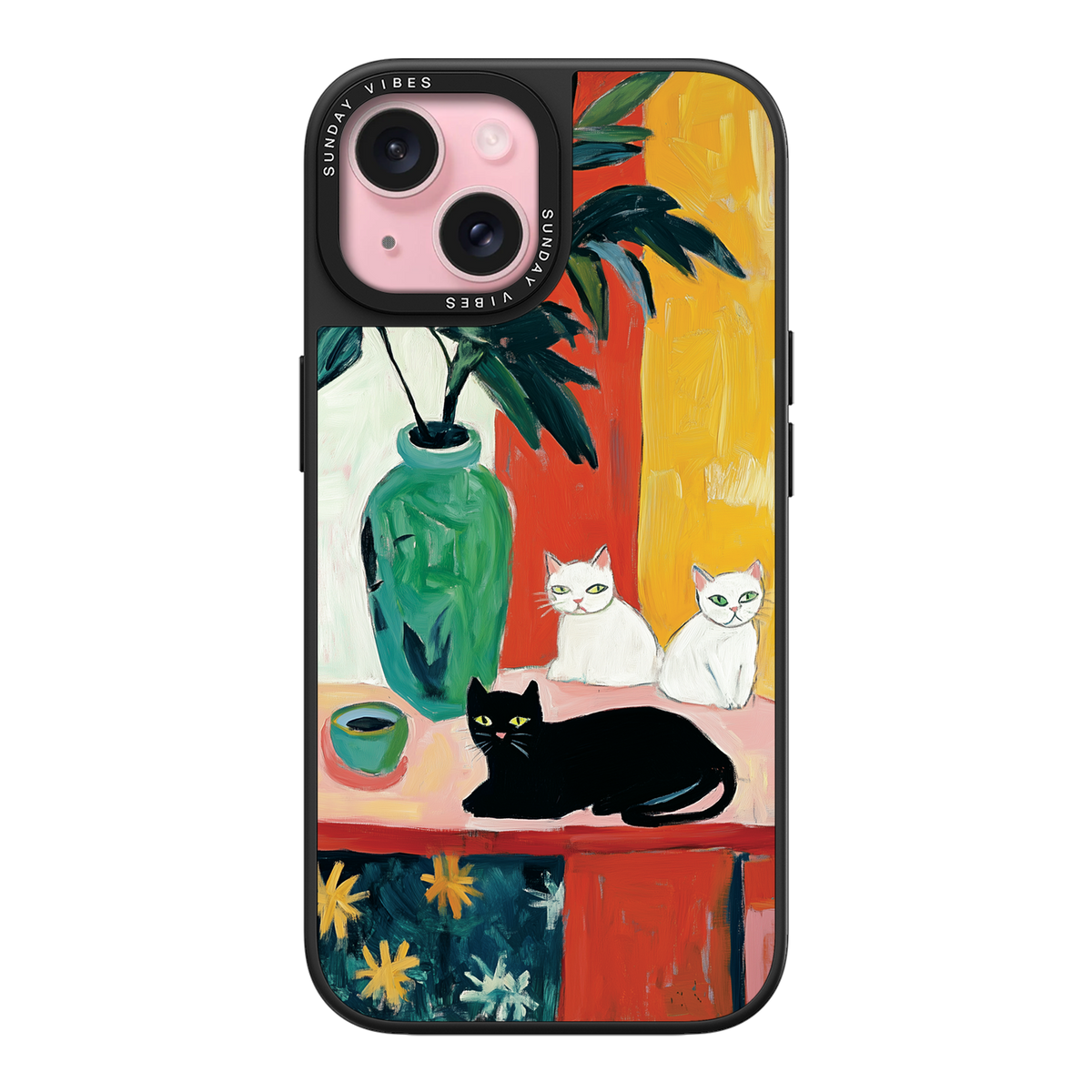 Feline Artistry iPhone Case