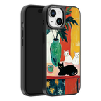 Feline Artistry iPhone Case