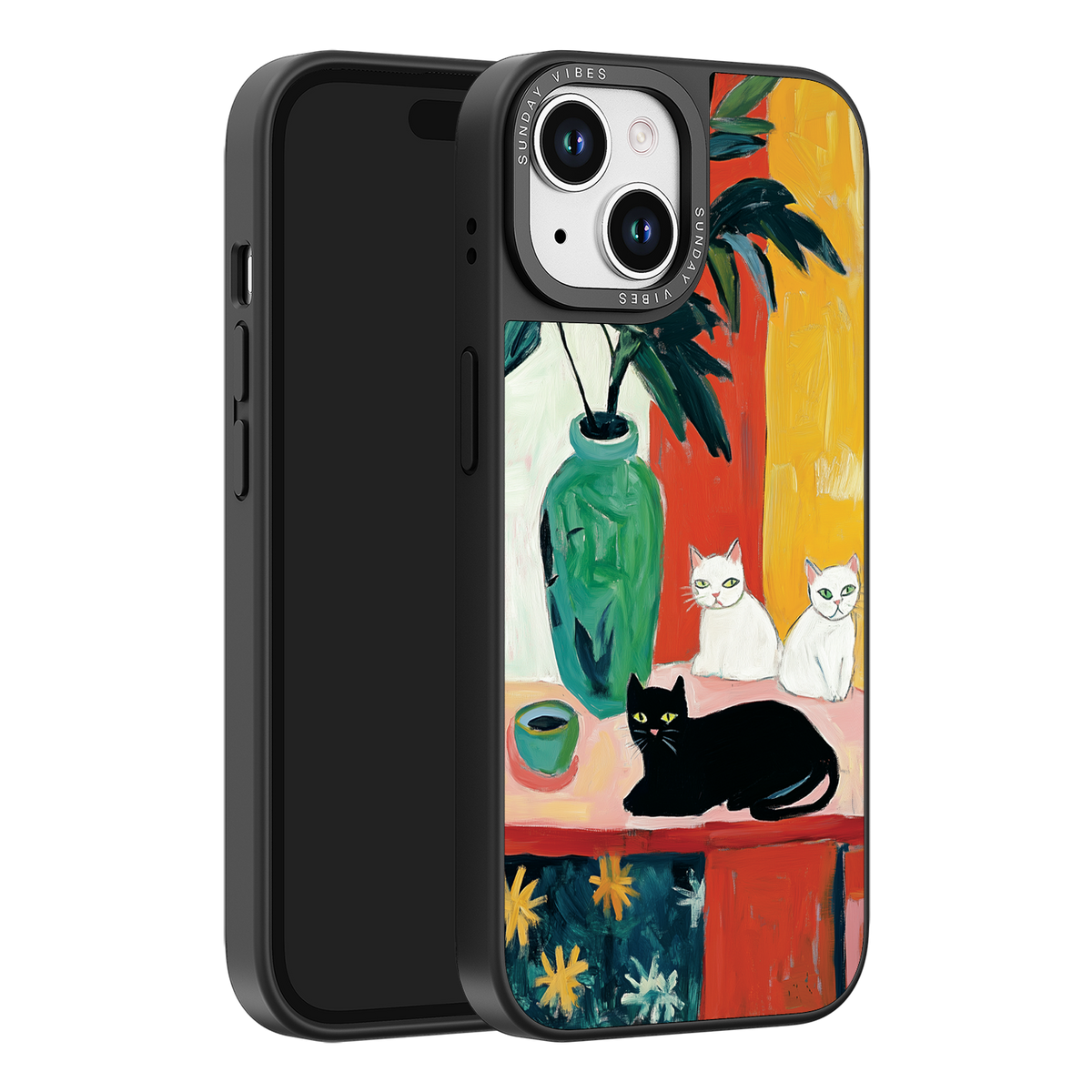 Feline Artistry iPhone Case