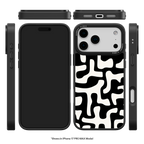 Monochrome Moo iPhone Case