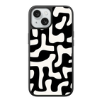 Monochrome Moo iPhone Case