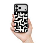 Monochrome Moo iPhone Case