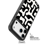 Monochrome Moo iPhone Case