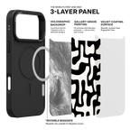 Monochrome Moo iPhone Case
