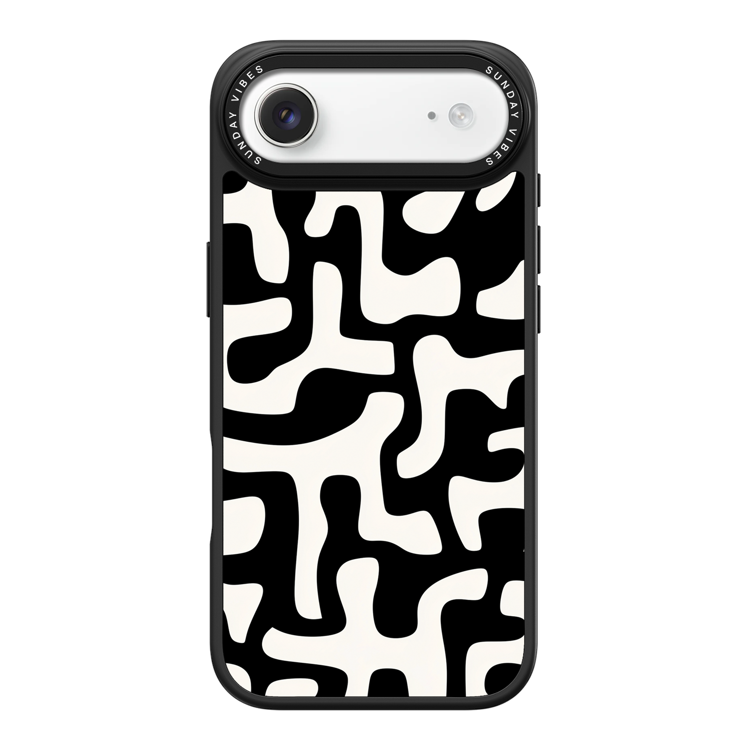 Monochrome Moo iPhone Case