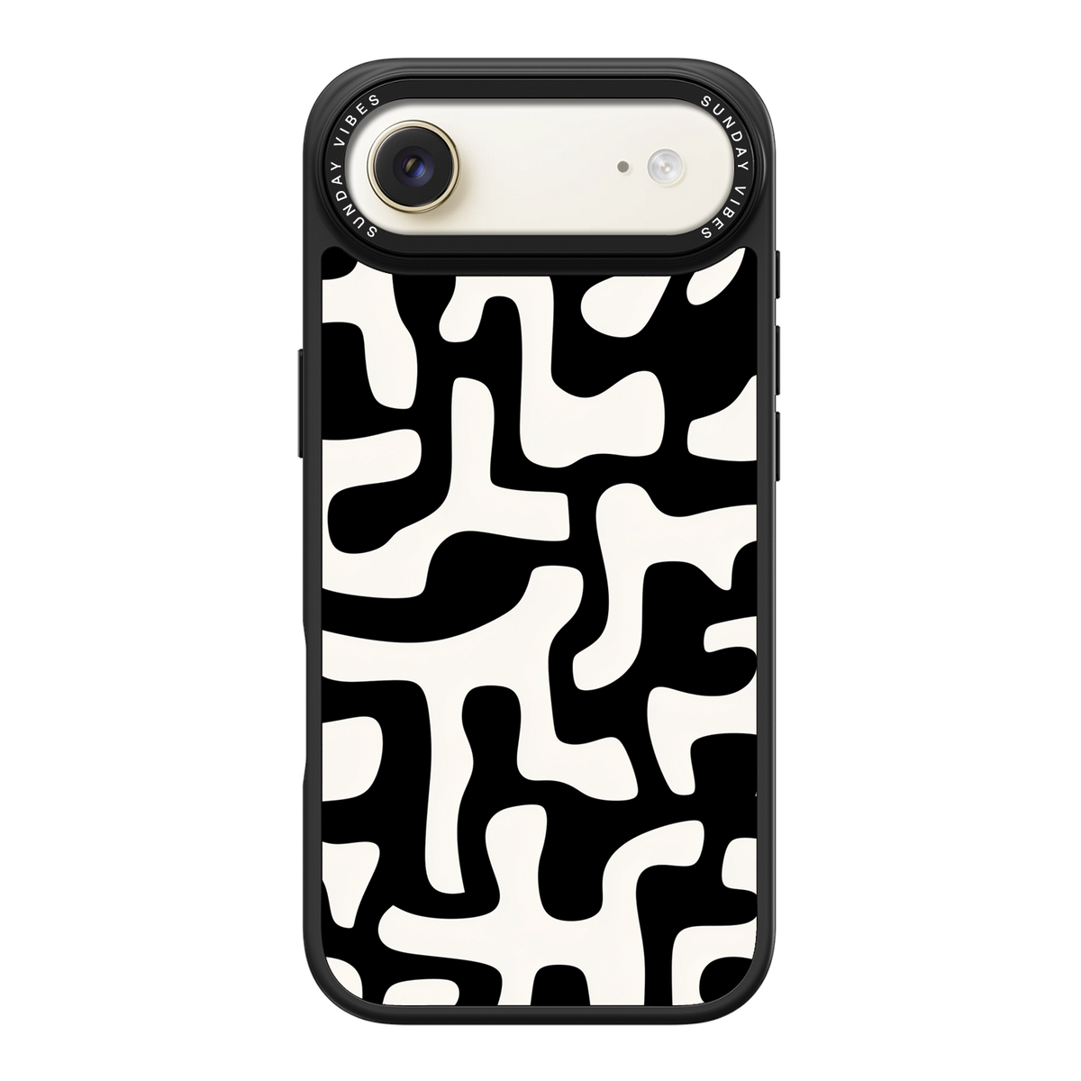 Monochrome Moo iPhone Case