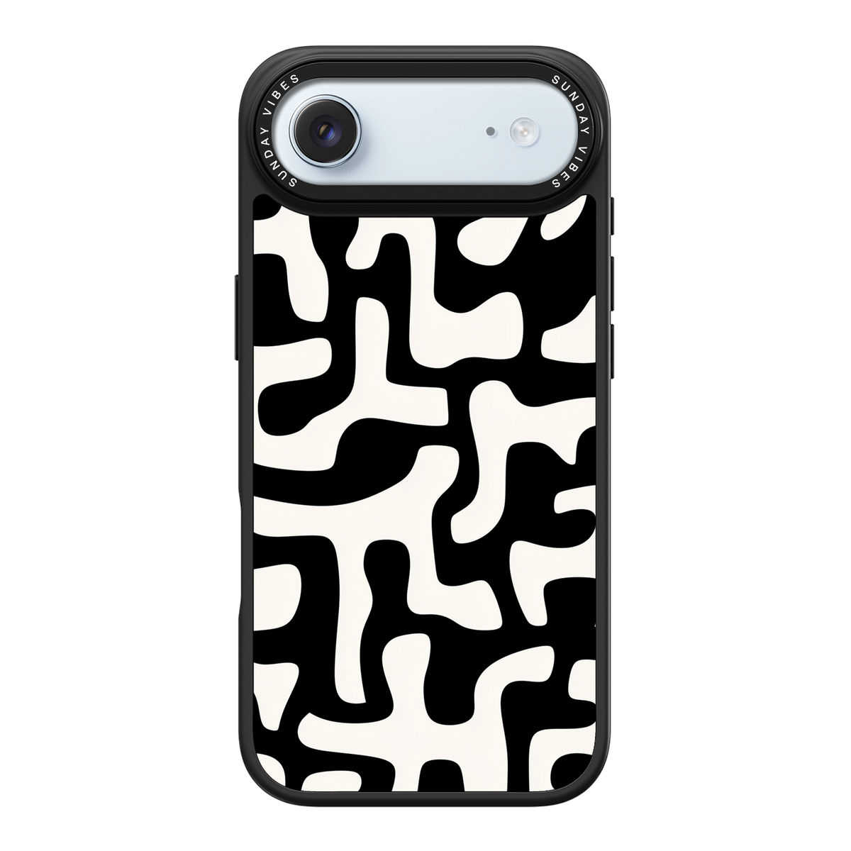 Monochrome Moo iPhone Case