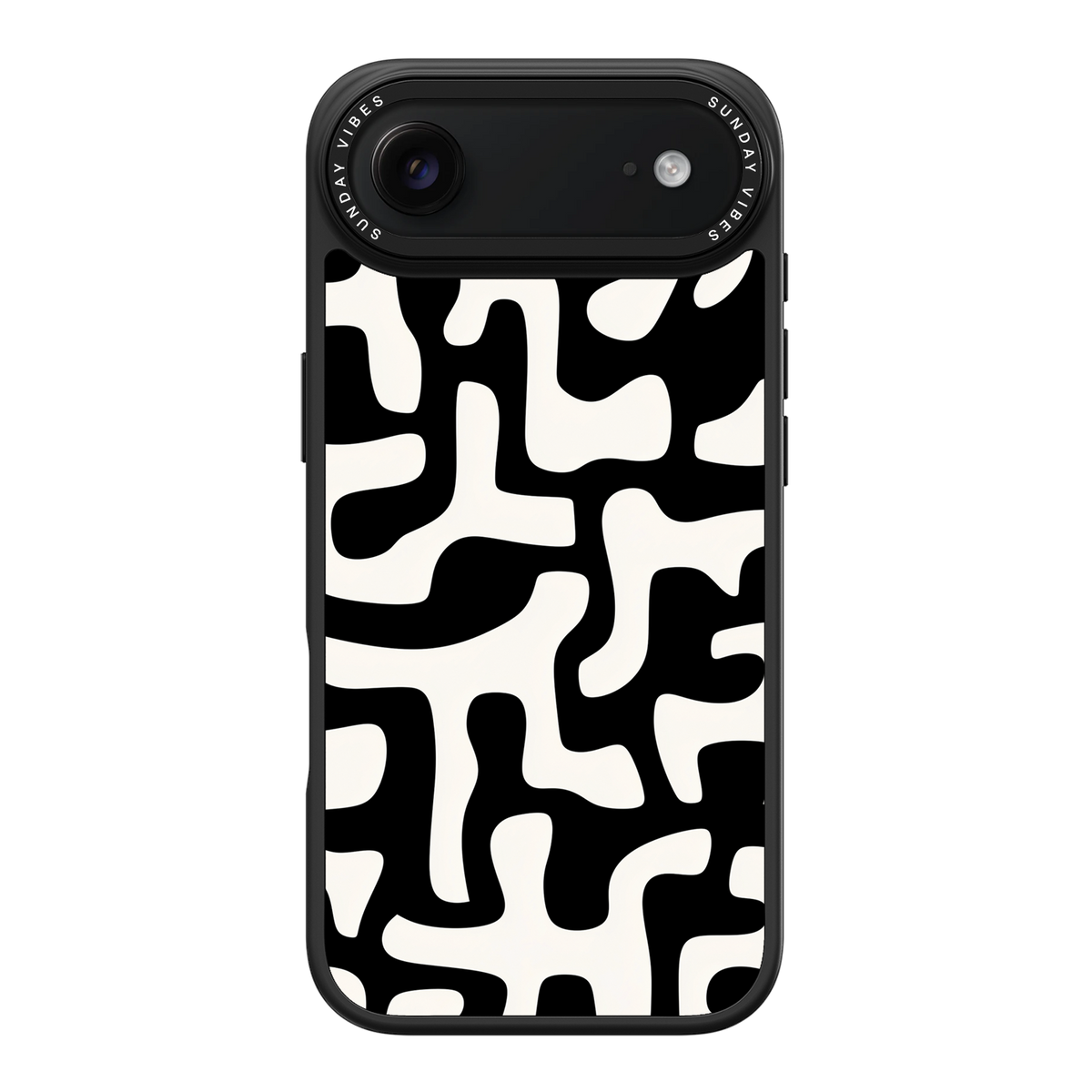 Monochrome Moo iPhone Case