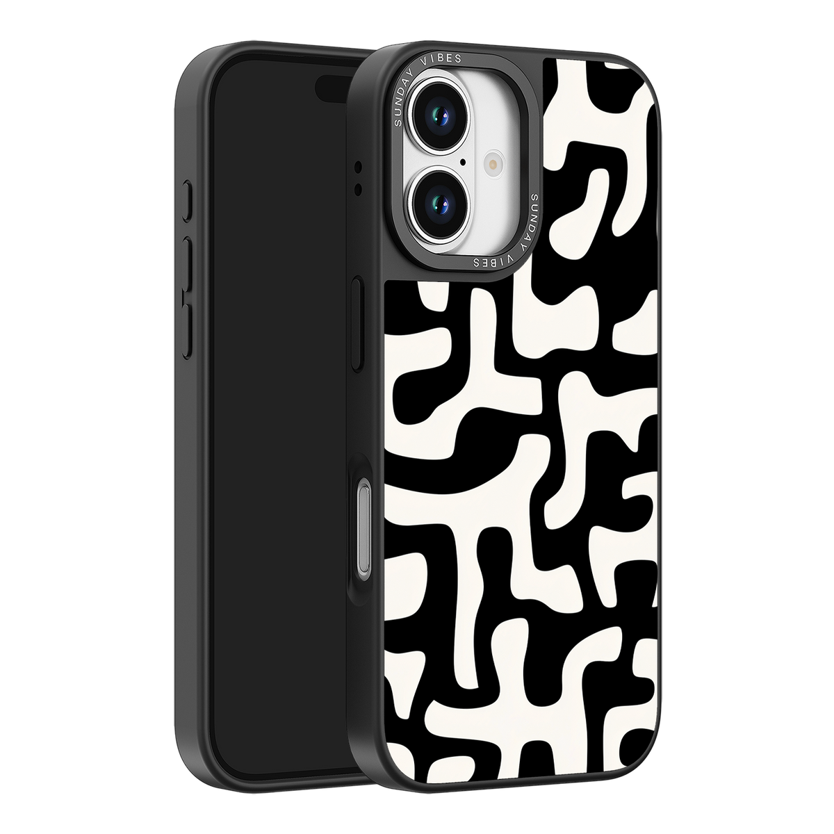 Monochrome Moo iPhone Case