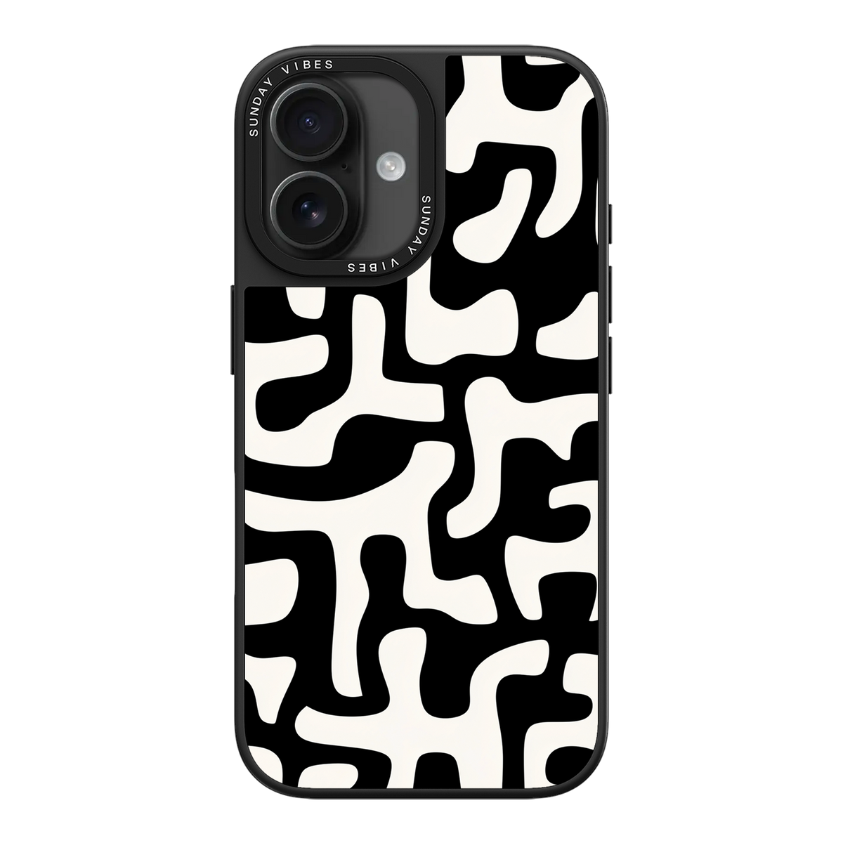 Monochrome Moo iPhone Case