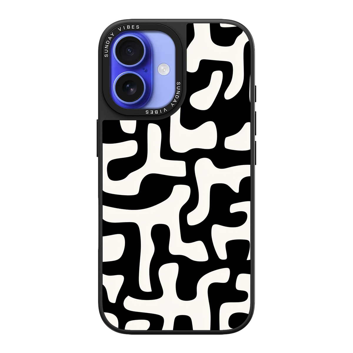 Monochrome Moo iPhone Case
