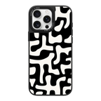 Monochrome Moo iPhone Case