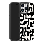 Monochrome Moo iPhone Case