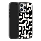 Monochrome Moo iPhone Case