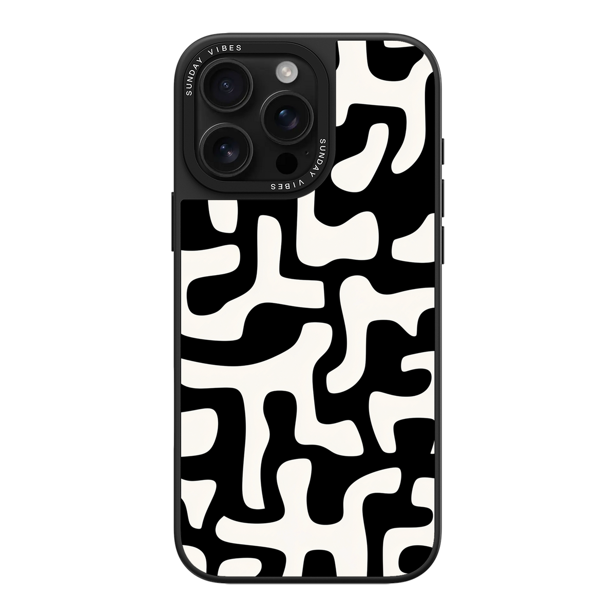 Monochrome Moo iPhone Case