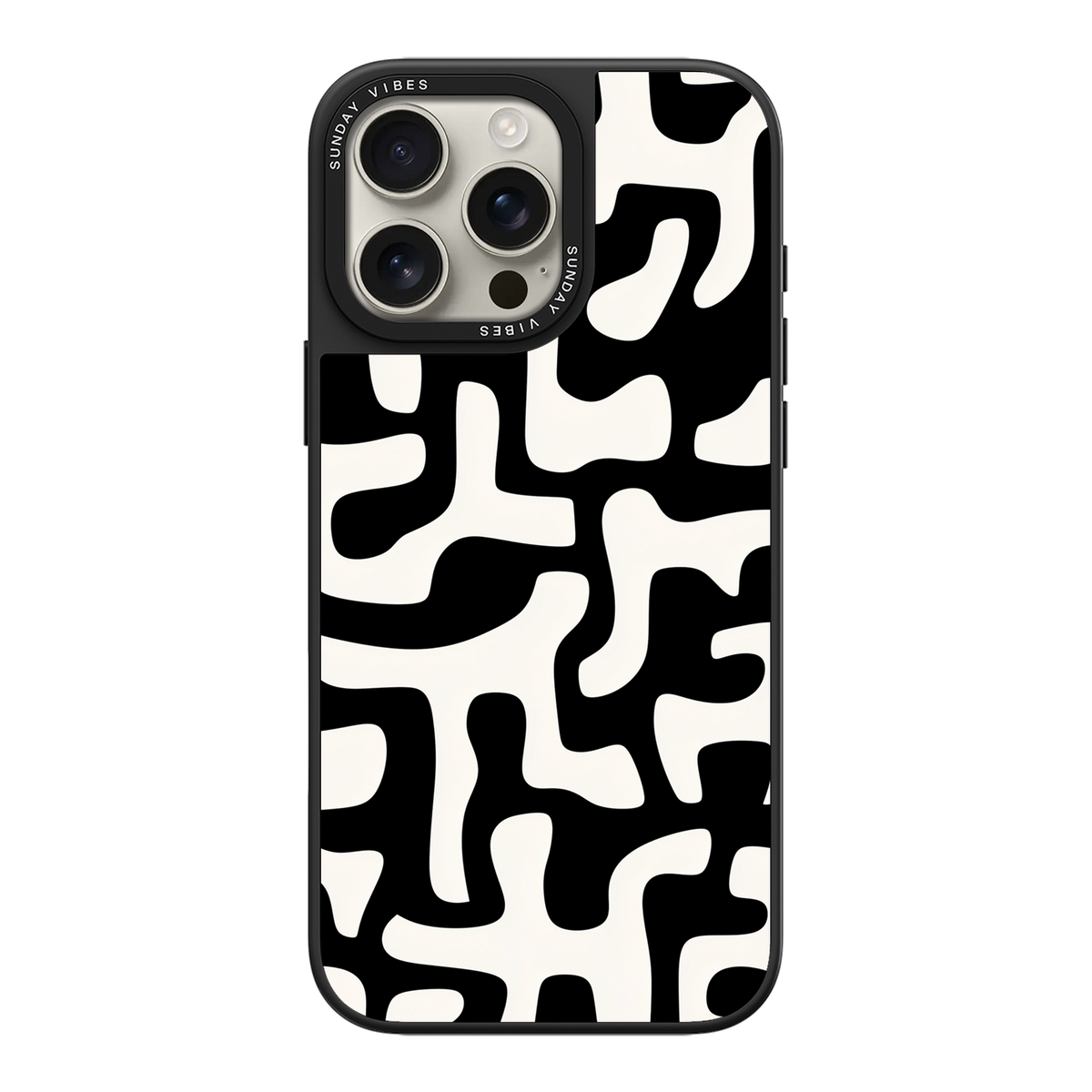 Monochrome Moo iPhone Case