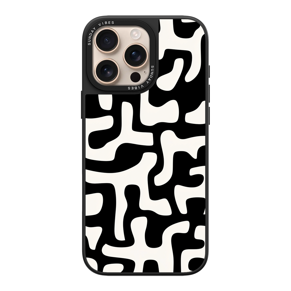 Monochrome Moo iPhone Case
