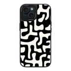 Monochrome Moo iPhone Case