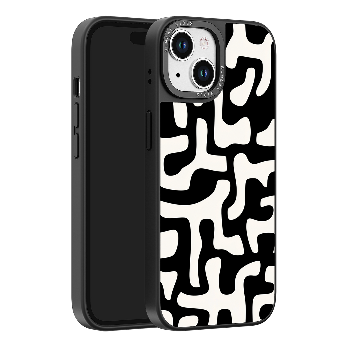 Monochrome Moo iPhone Case
