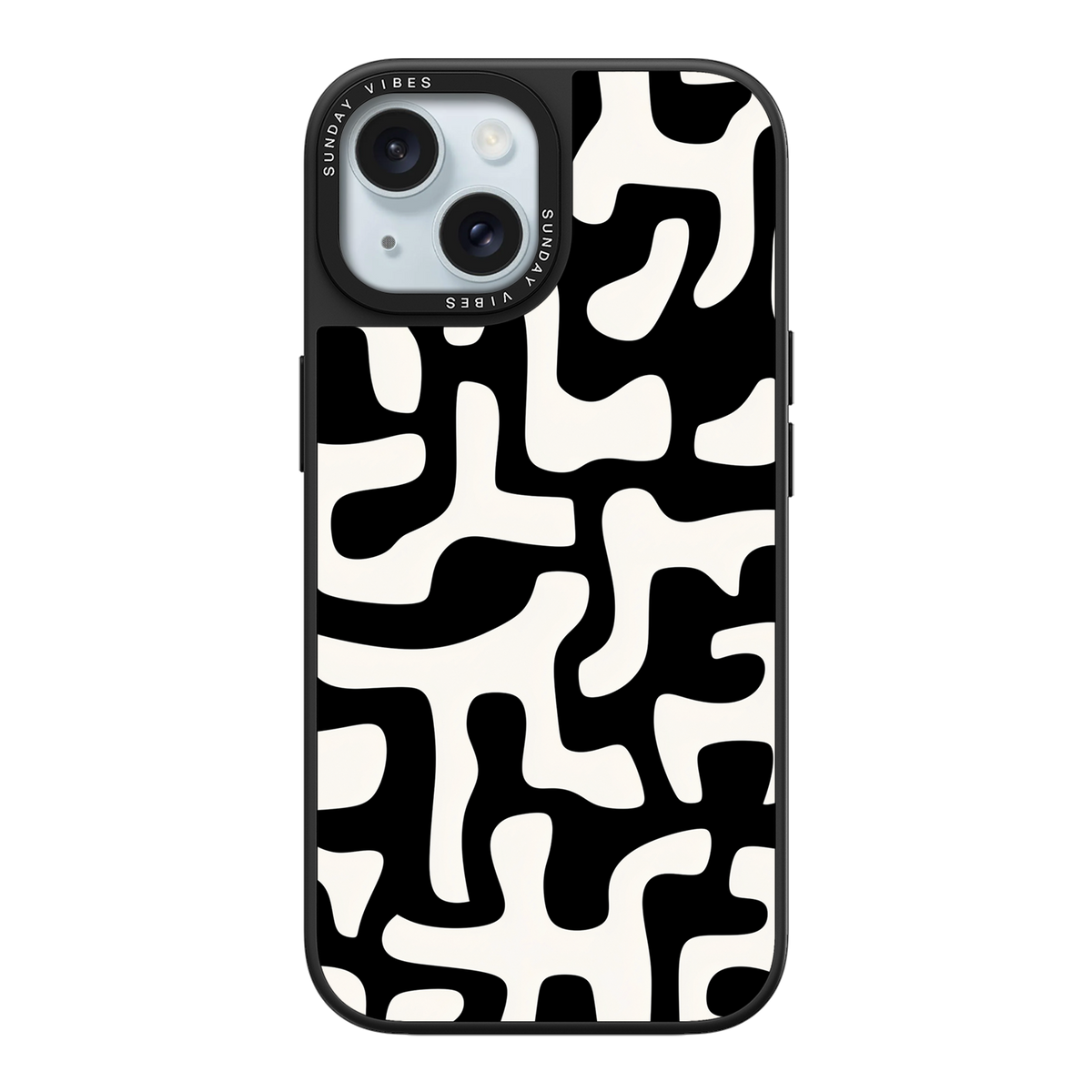 Monochrome Moo iPhone Case