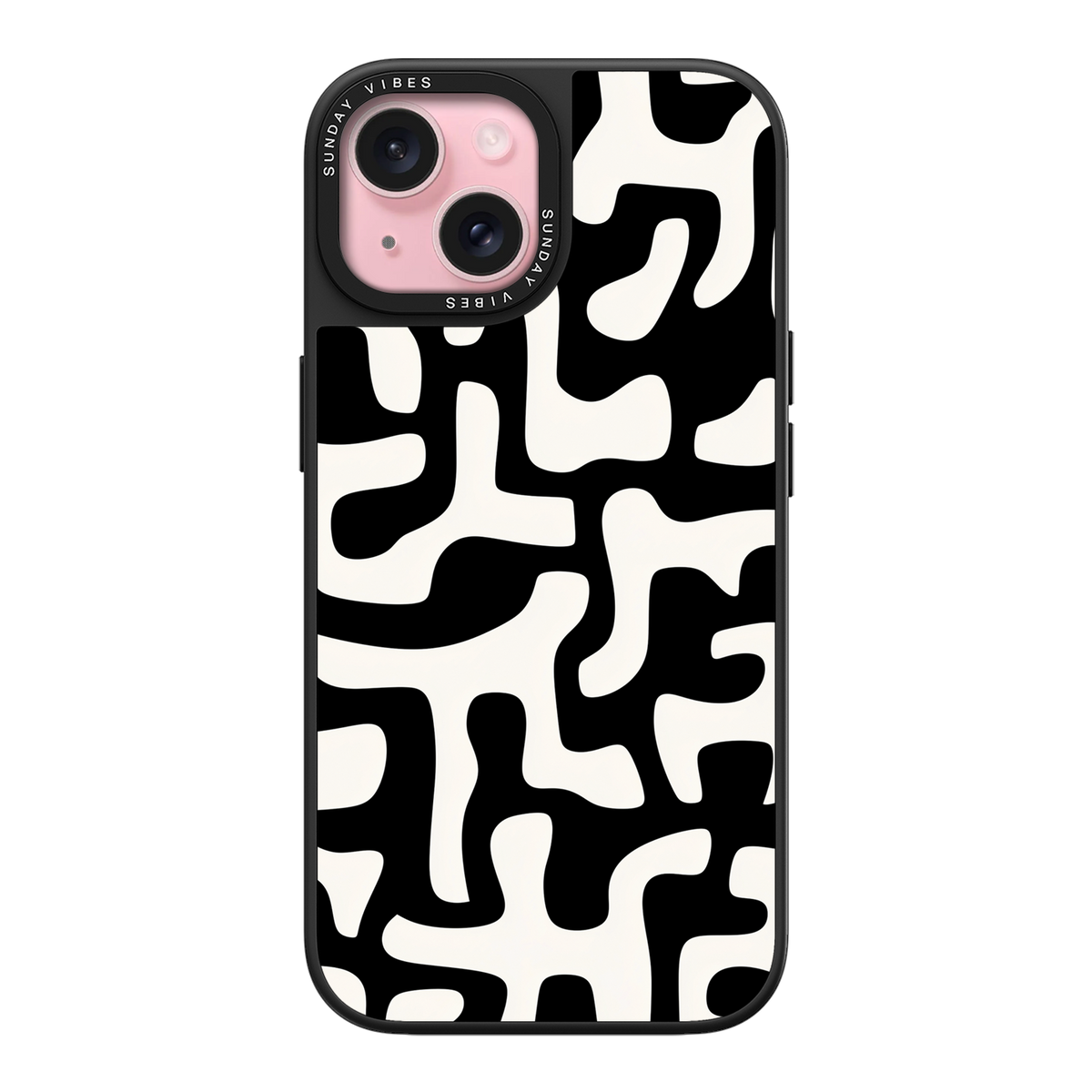 Monochrome Moo iPhone Case