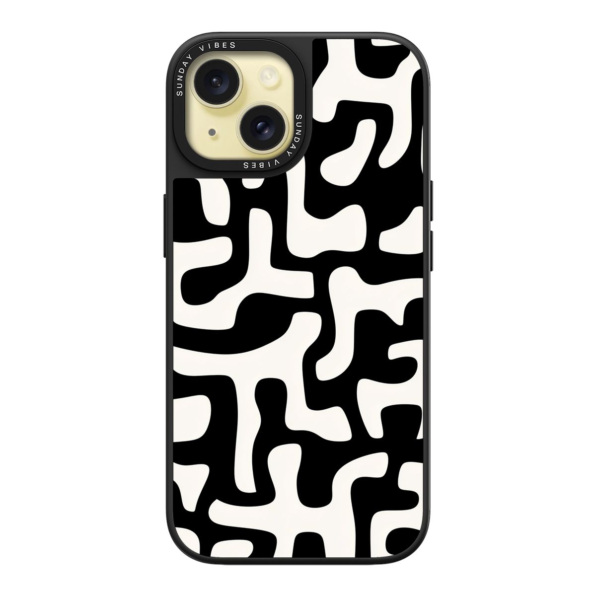 Monochrome Moo iPhone Case