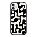 Monochrome Moo iPhone Case
