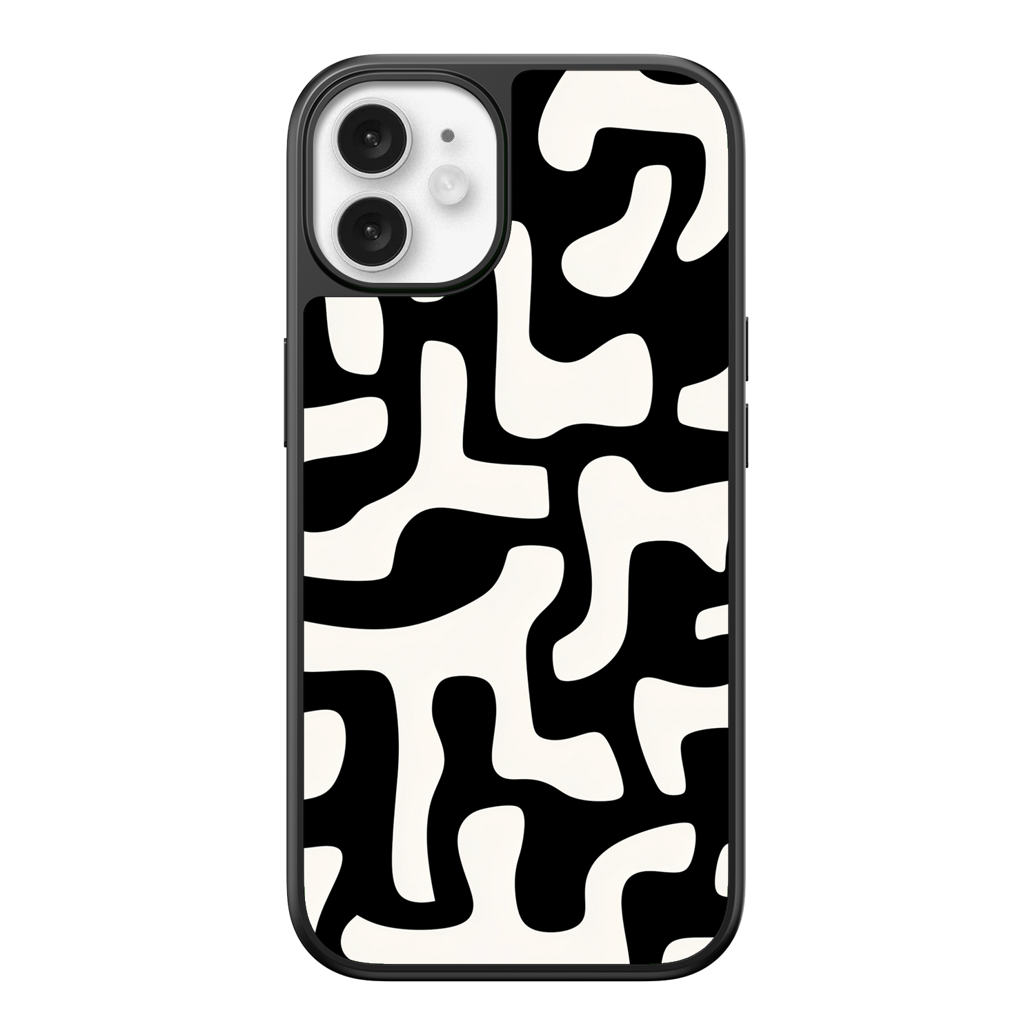 Monochrome Moo iPhone Case