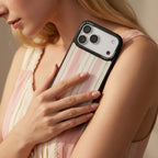 Pastel Stripe Serenade iPhone Case