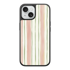 Pastel Stripe Serenade iPhone Case