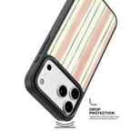 Pastel Stripe Serenade iPhone Case