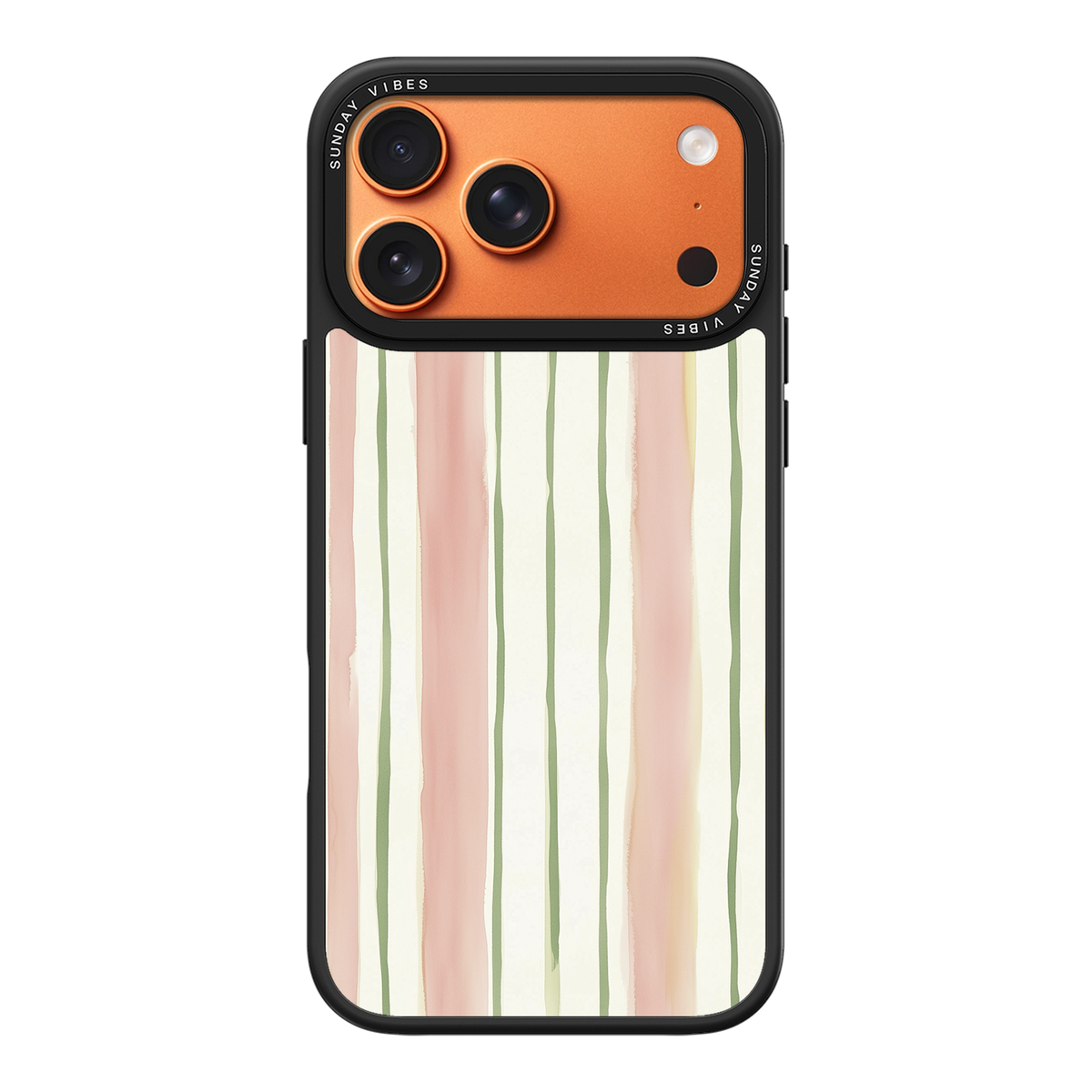 Pastel Stripe Serenade iPhone Case
