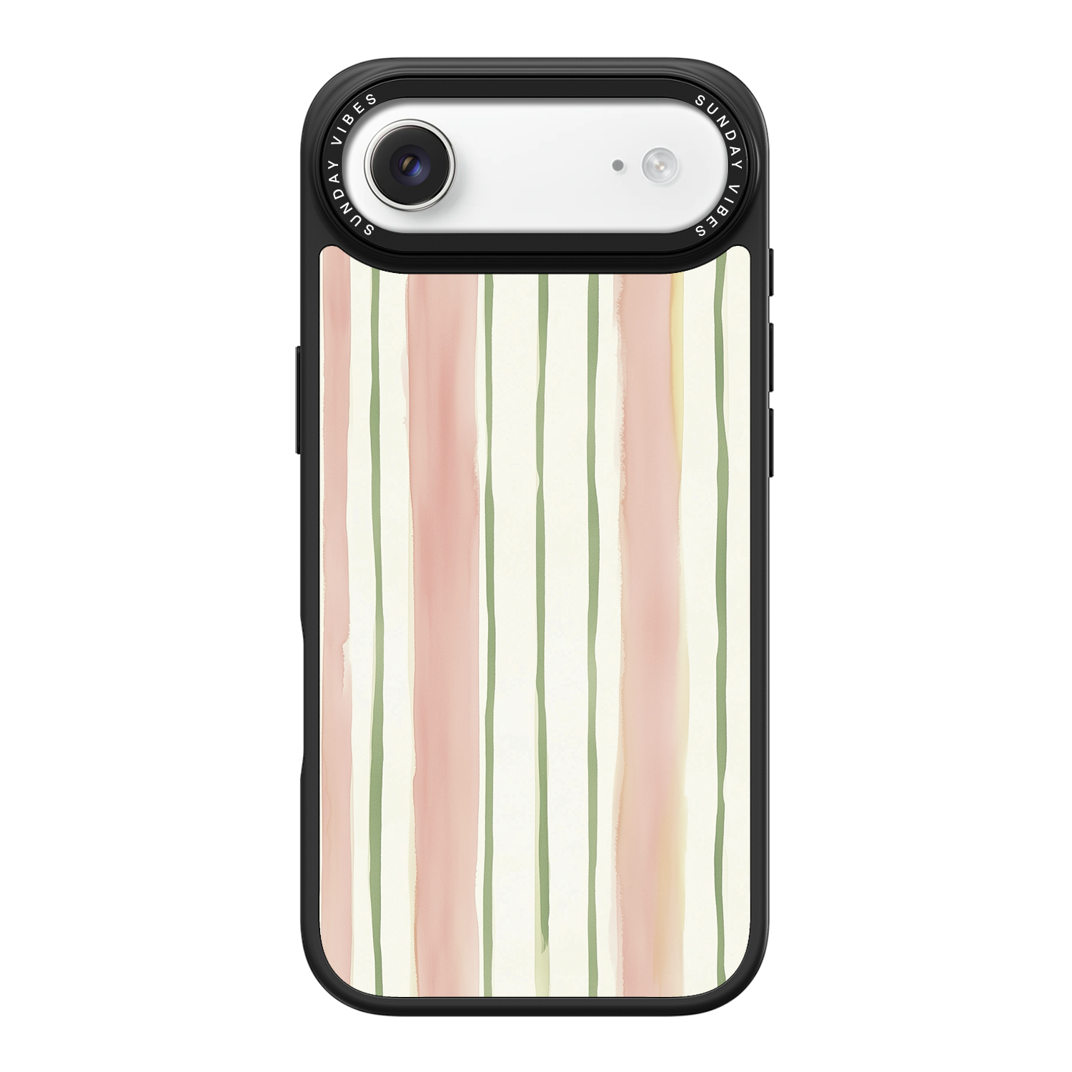Pastel Stripe Serenade iPhone Case