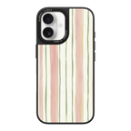 Pastel Stripe Serenade iPhone Case