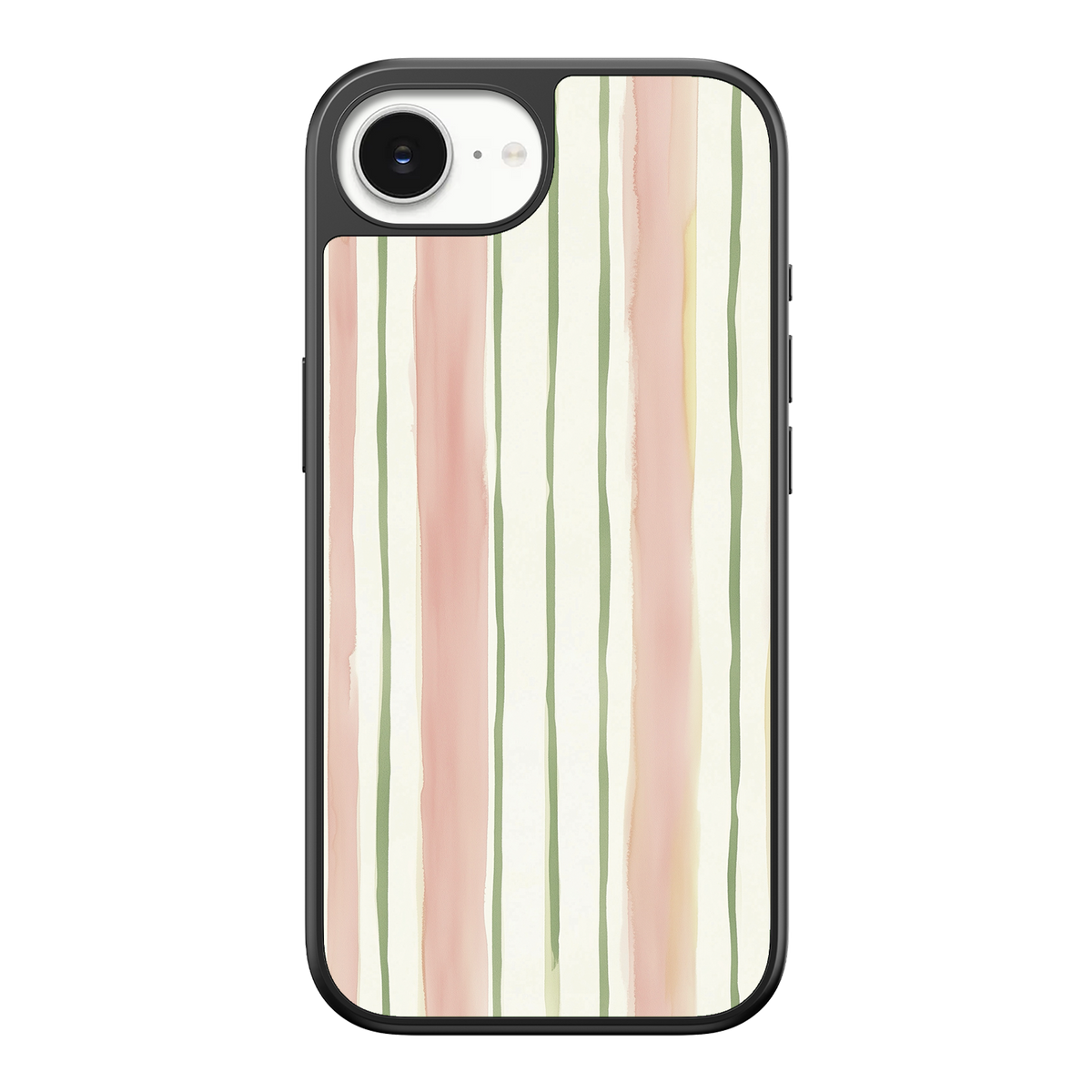Pastel Stripe Serenade iPhone Case