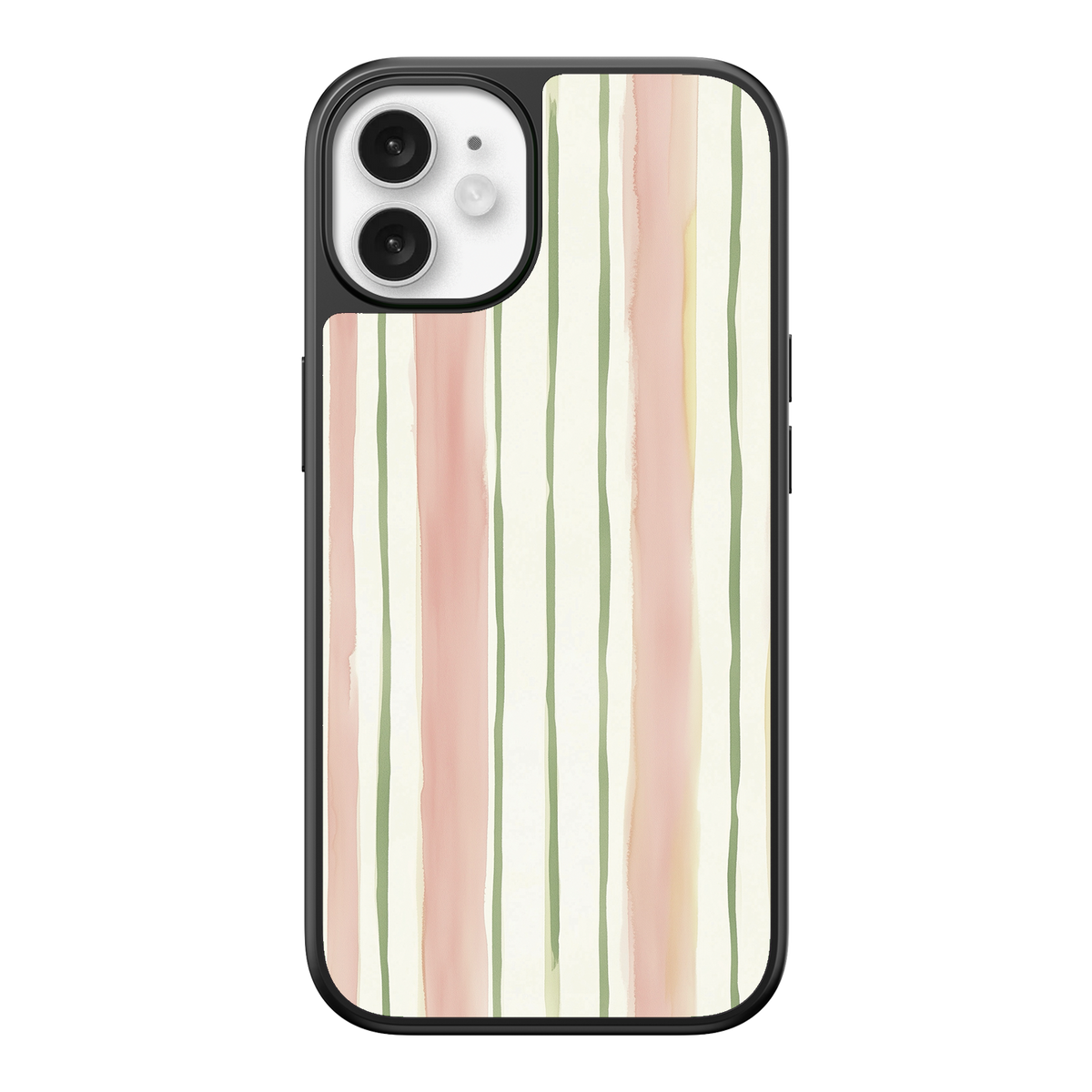 Pastel Stripe Serenade iPhone Case