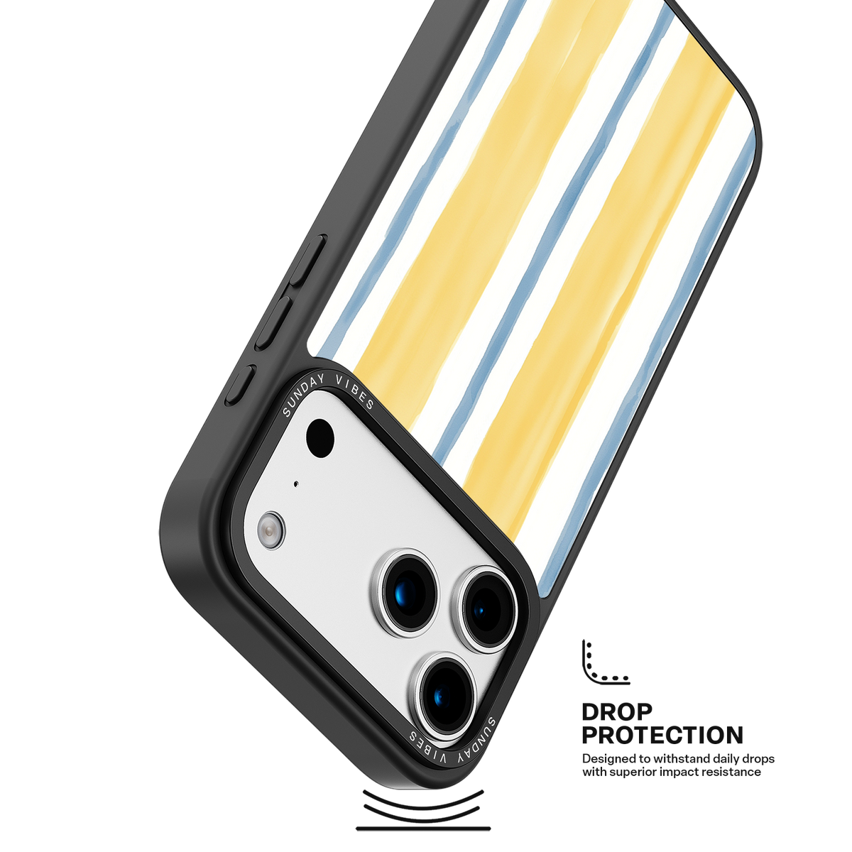 Citrus Sky Stripe iPhone Case