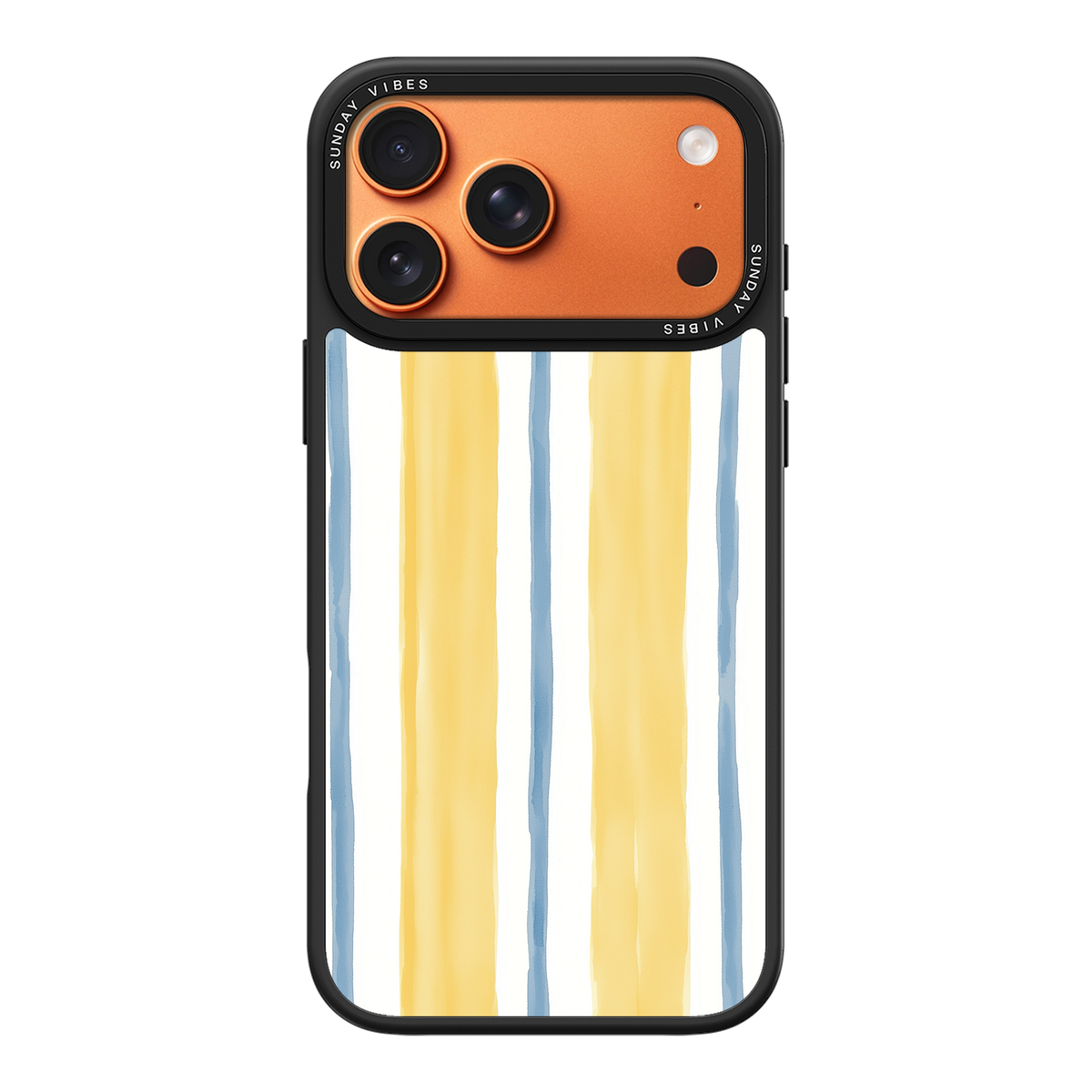 Citrus Sky Stripe iPhone Case