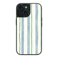 Azure Meadow Stripe iPhone Case