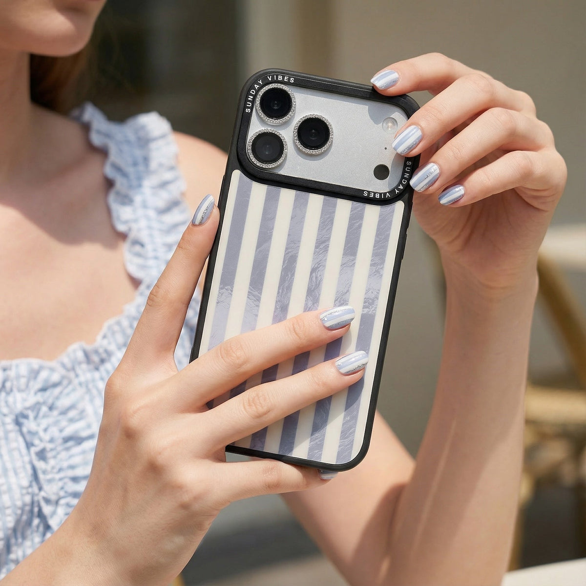 Silver Coast iPhone Case