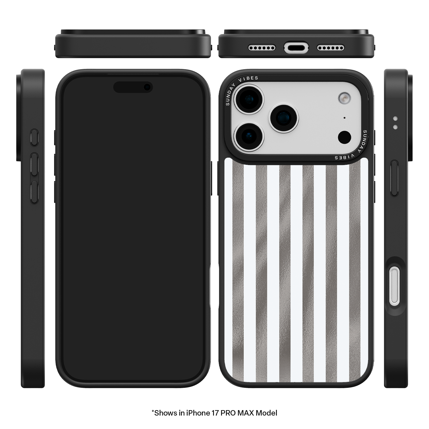 Phantom Stripe iPhone Case