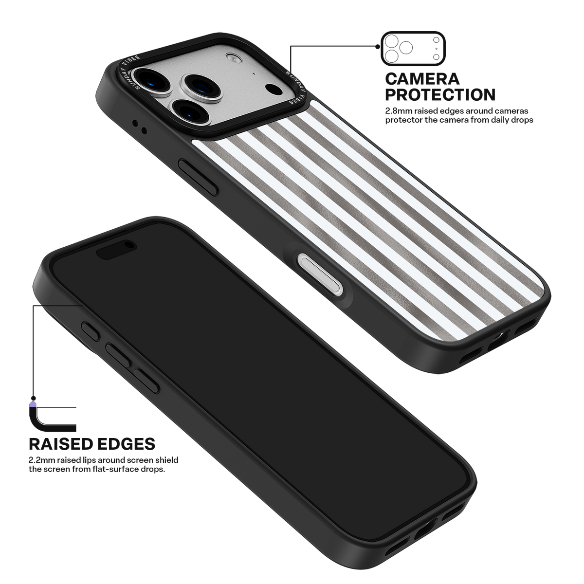 Phantom Stripe iPhone Case